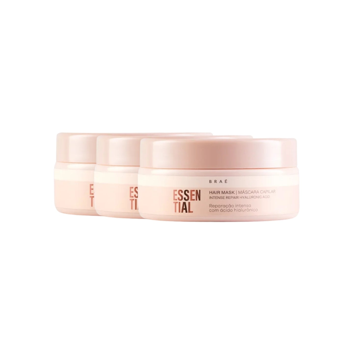 Kit Braé Essential 3 Máscara Capilar Reparação Intensa 200 g