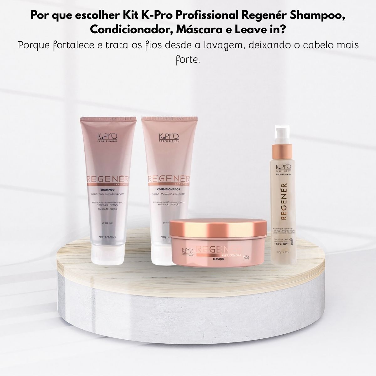 Kit K.Pro Regenér Home Care (4 Produtos)