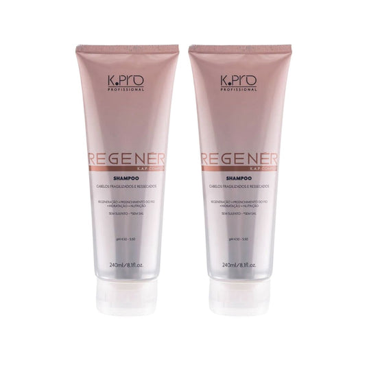 Kit K.Pro Regenér 2 Shampoos 240 ml