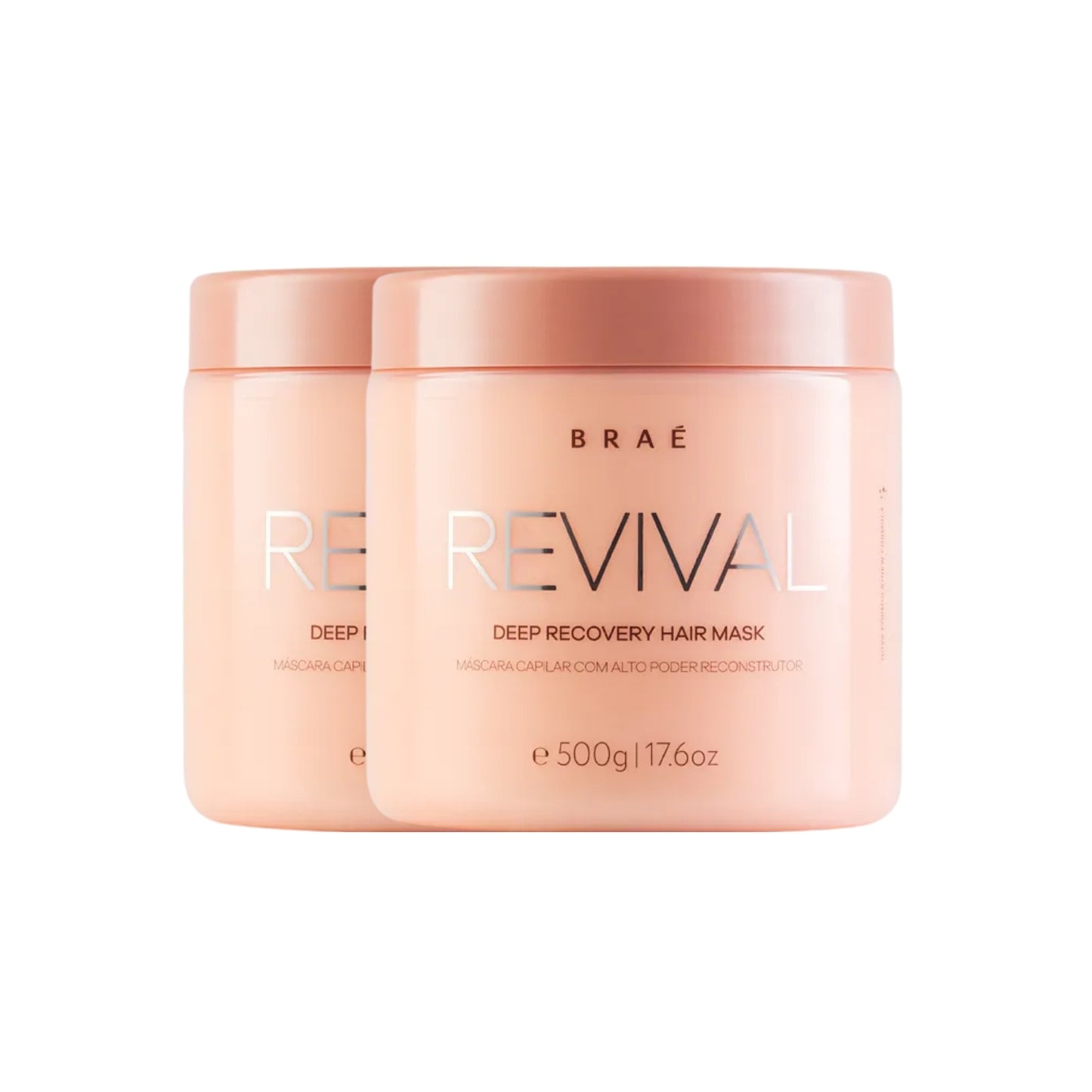 Kit Braé Revival 2 Máscara de Reconstrução 500 g