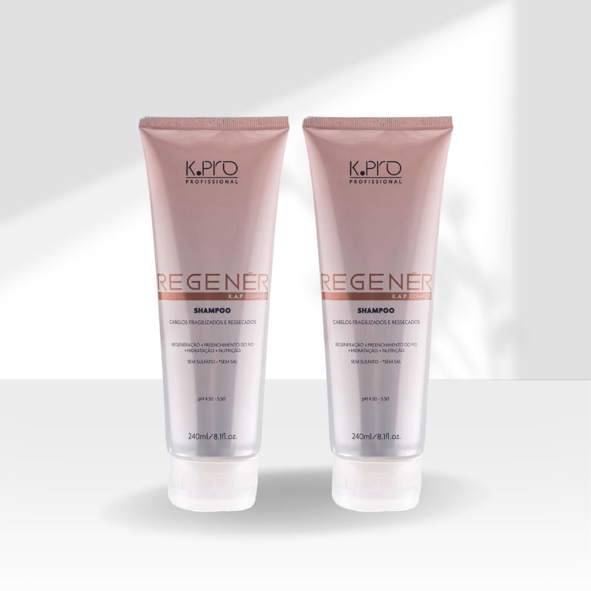 Kit K.Pro Regenér 2 Shampoos 240 ml