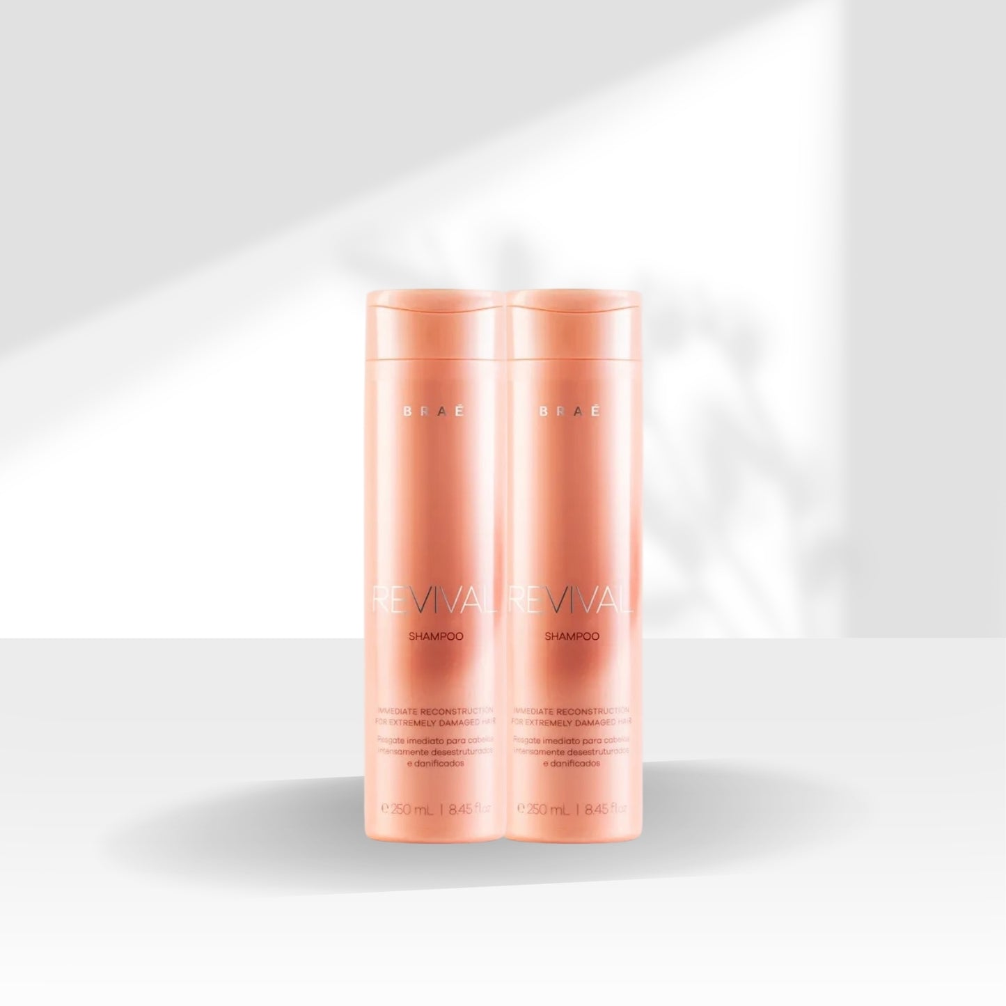 Kit Braé Revival 2 Shampoo Reconstrutor 250 ml