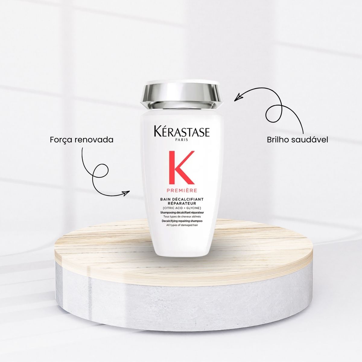 Kit Kérastase Première Bain Décalcifiant 3 Shampoo 250 ml