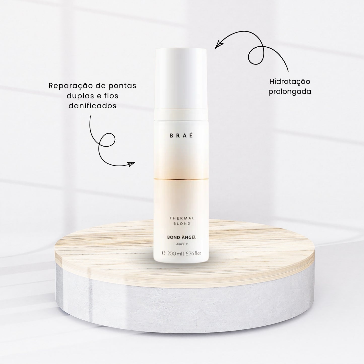 Kit Braé Bond Angel Thermal Blond 2 Leave-in Matizador 200 ml