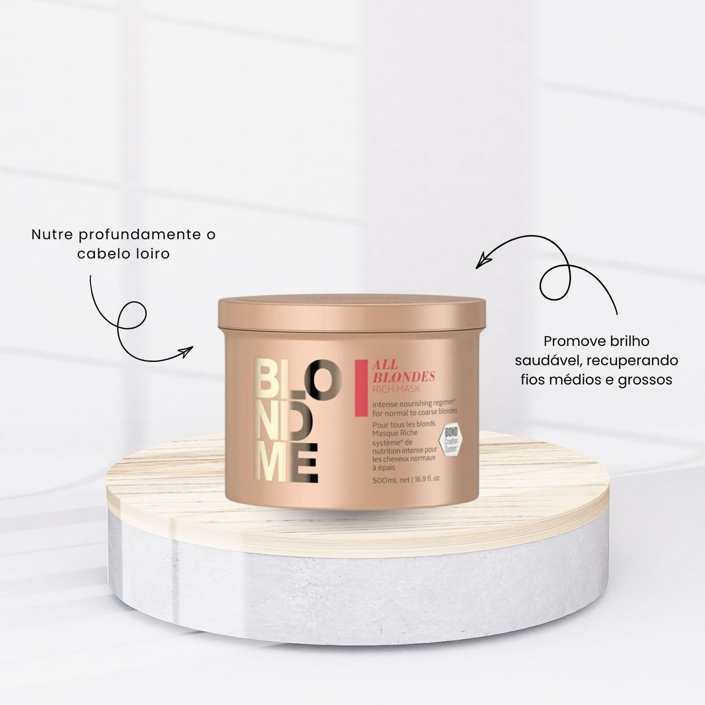 Máscara Schwarzkopf BlondMe 500 ml