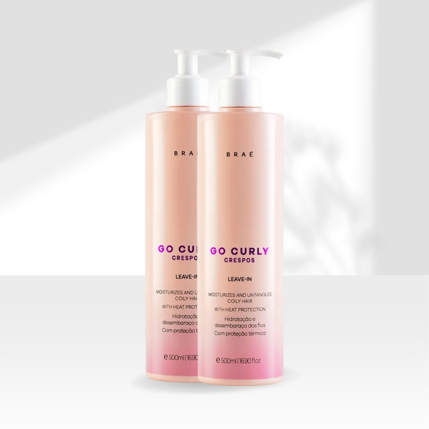 Kit Braé Go Curly Crespos 2 Leave-in 500 ml