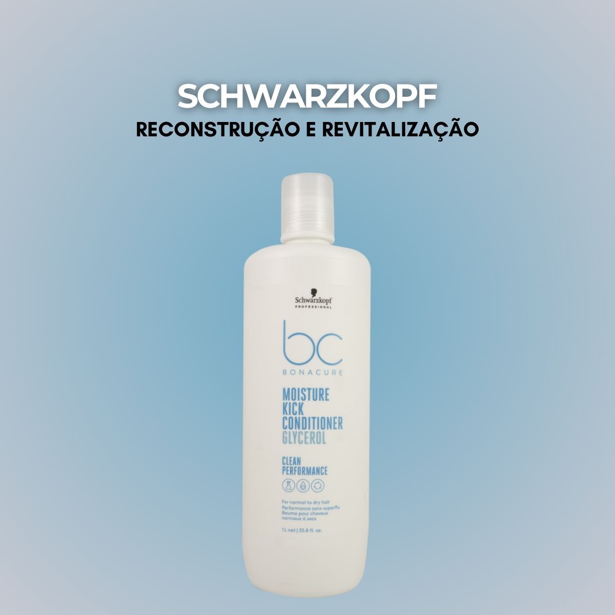 Condicionador Schwarzkopf Moisture Kick 1 Litro
