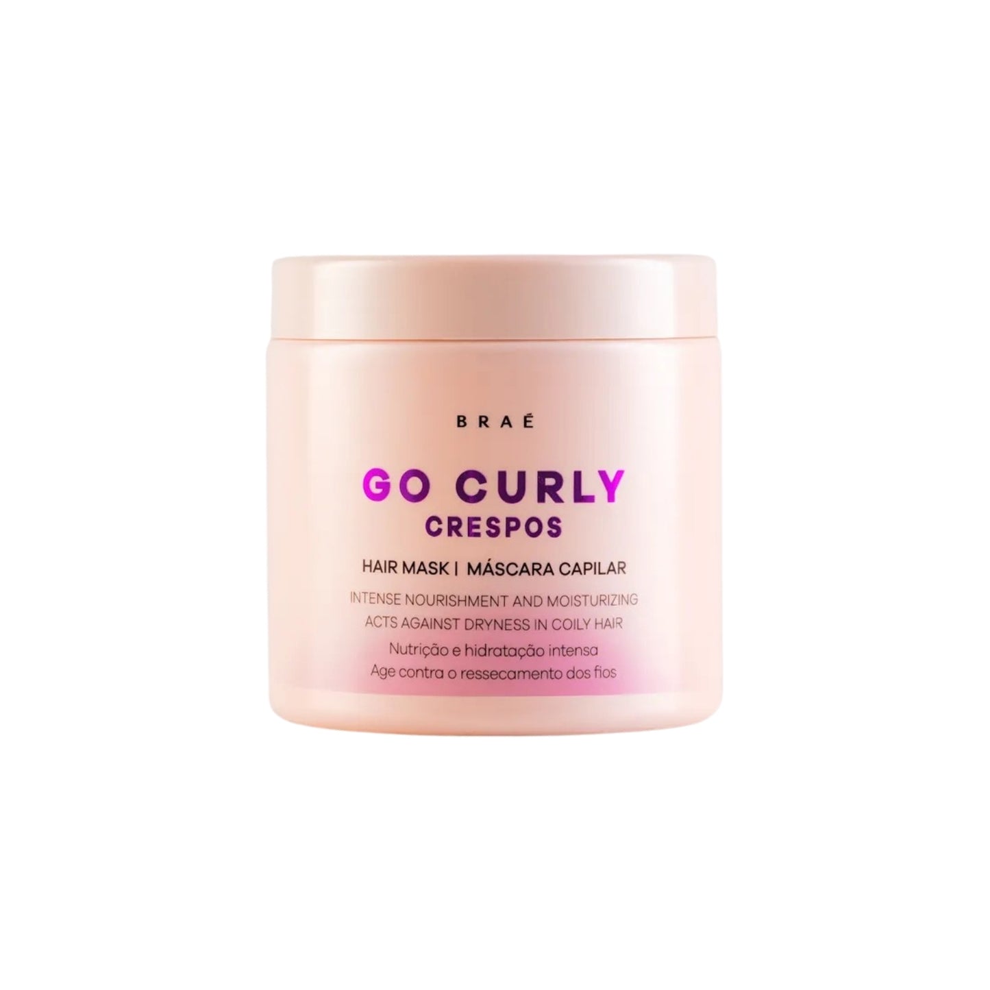 Máscara Braé Go Curly Crespos 500 g