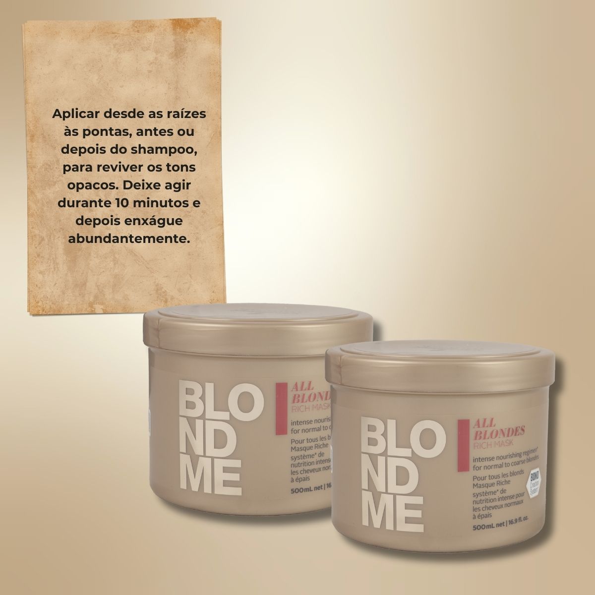 Kit Schwarzkopf BlondMe 2 Máscara 500 ml