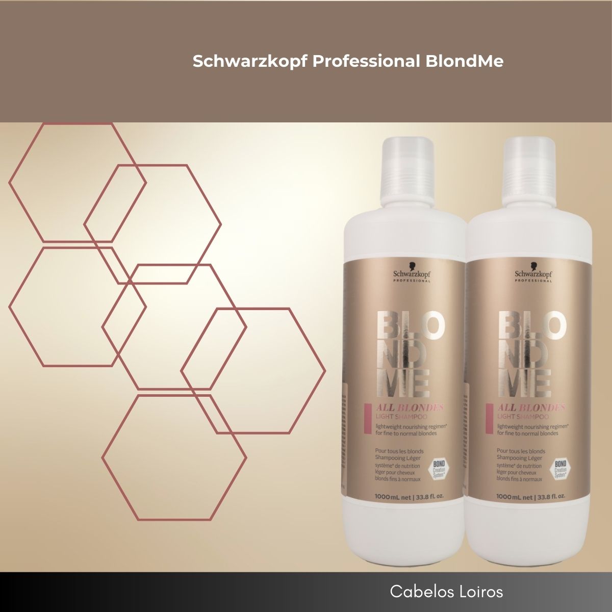 Kit Schwarzkopf BlondMe Light 2 Shampoo 1 Litro