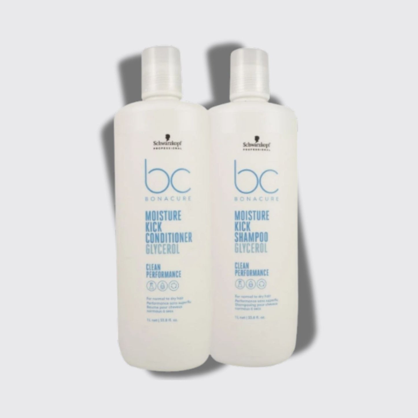 Kit Schwarzkopf Moisture Kick Shampoo e Condicionador 1 Litro