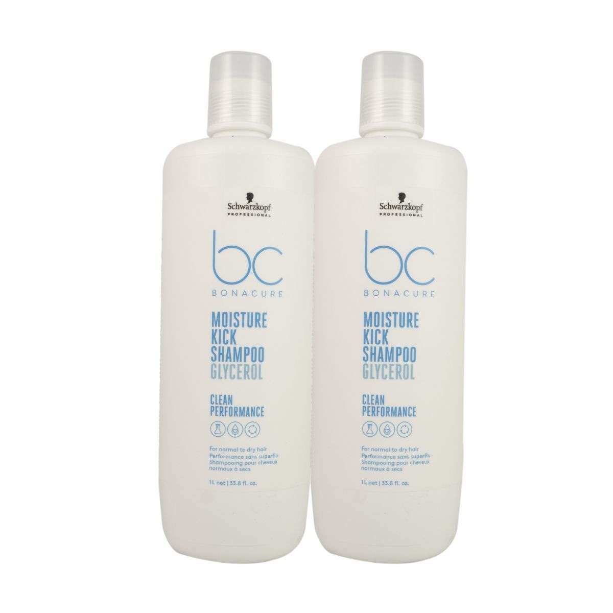 Kit Schwarzkopf Moisture Kick 2 Shampoo 1 Litro