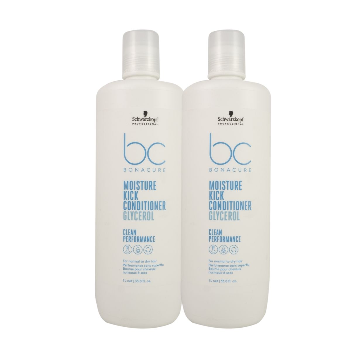 Kit Schwarzkopf Moisture Kick 2 Condicionador 1 Litro