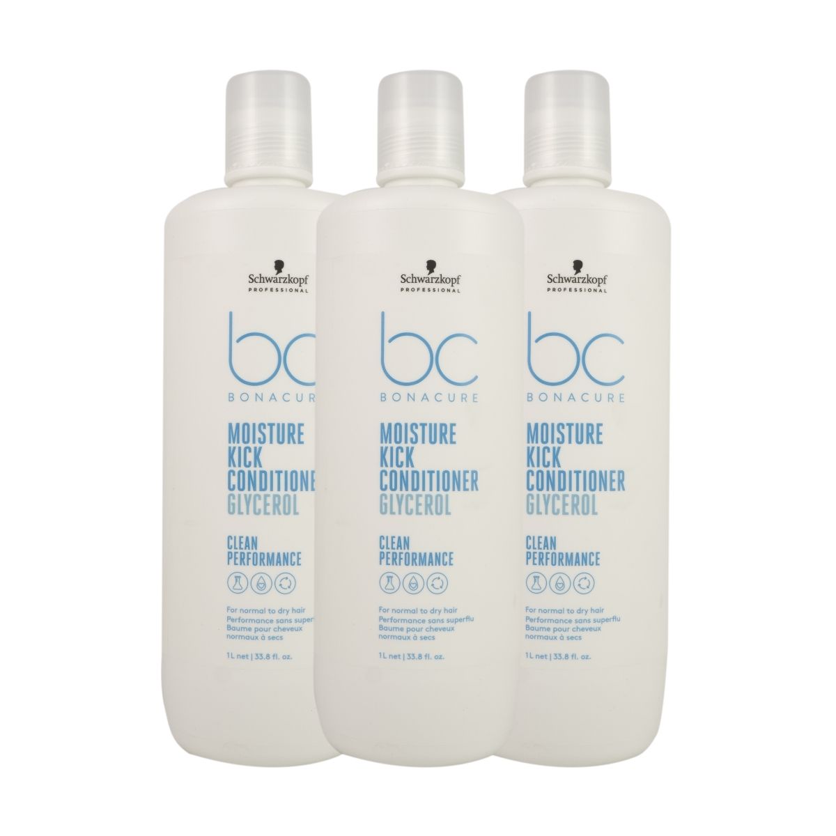 Kit Schwarzkopf Moisture Kick 3 Condicionador 1 Litro