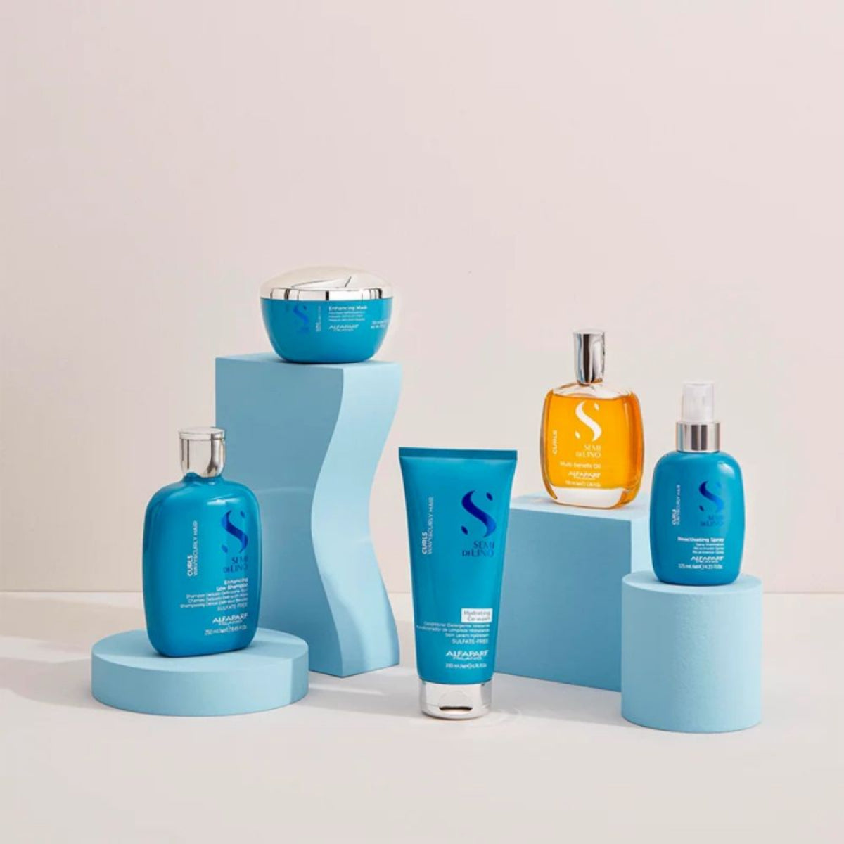 Kit Alfaparf Semi di Lino Curls Home Care (2 Produtos)