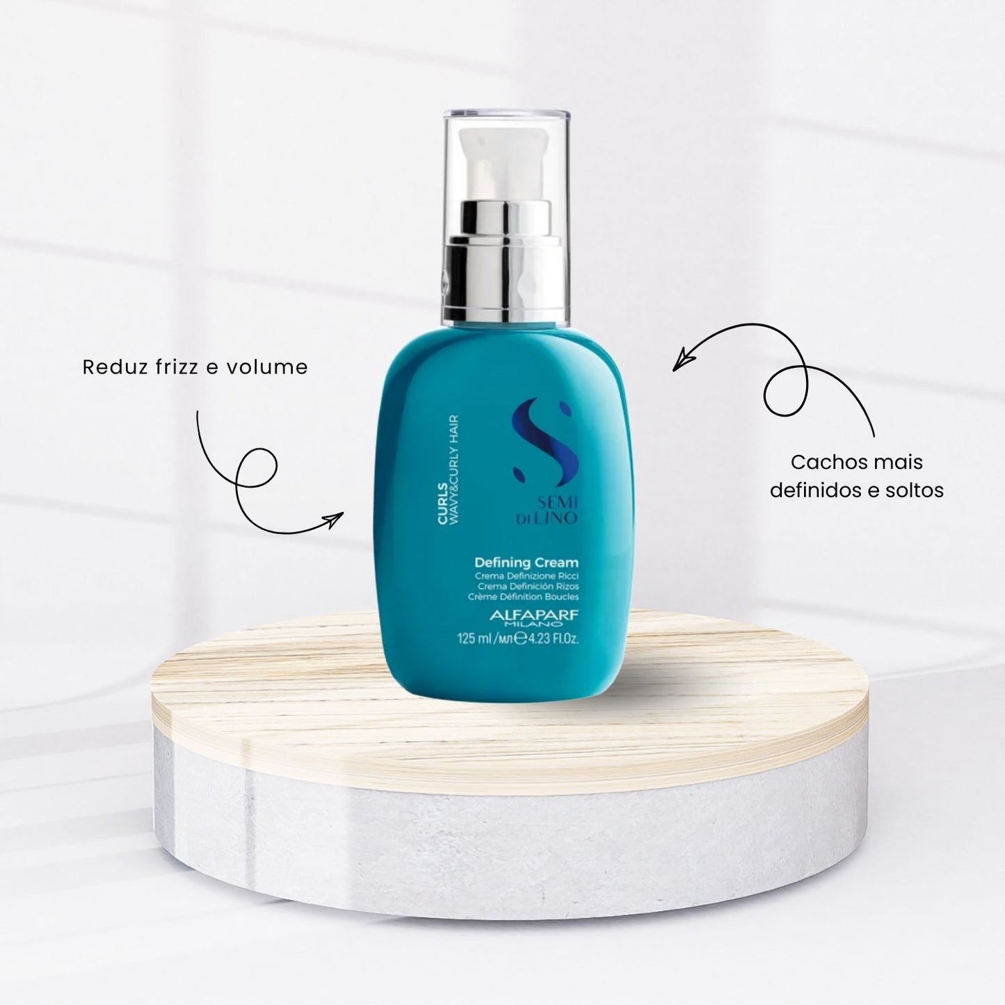 Kit Alfaparf Semi di Lino Curls Home Care (4 Produtos)