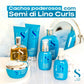 Kit Alfaparf Semi di Lino Curls Shampoo e Ativador de Cachos