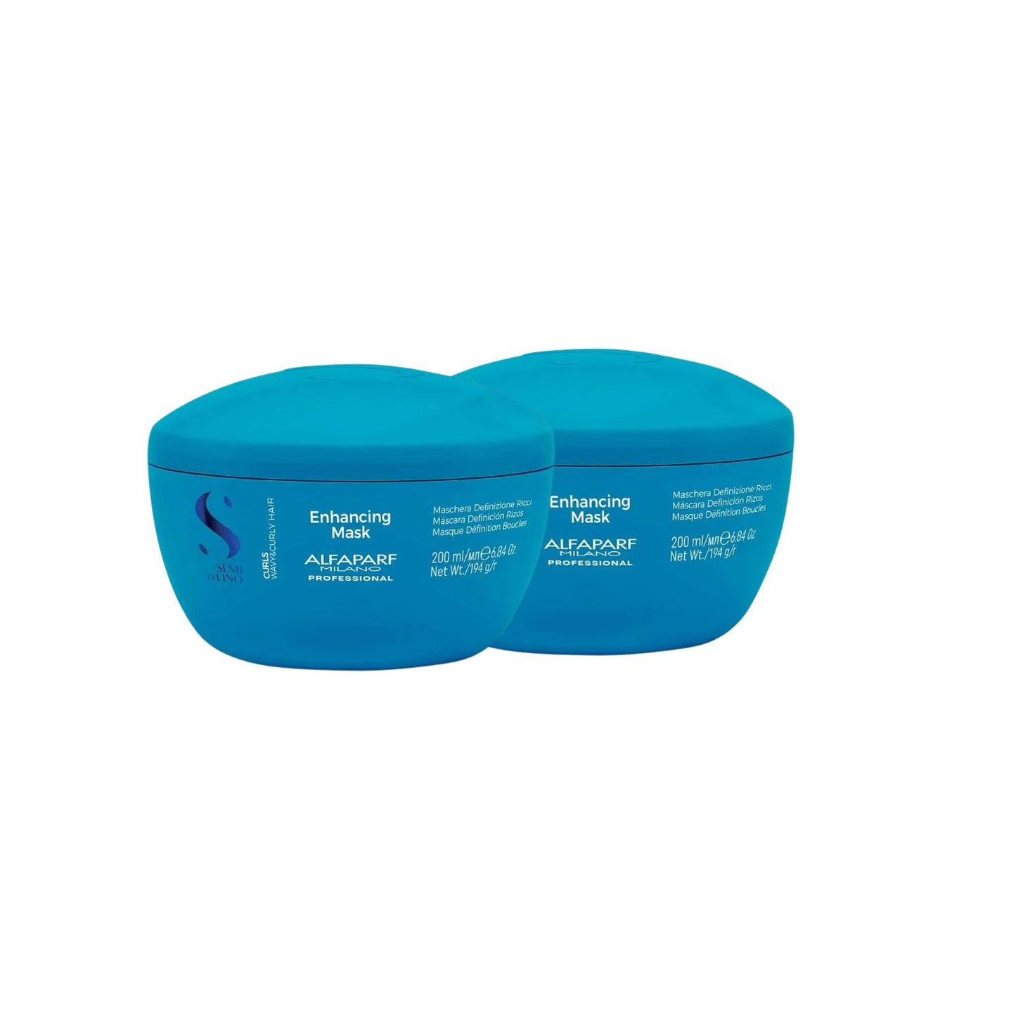 Kit Alfaparf Semi di Lino Curls 2 Máscaras 200 ml