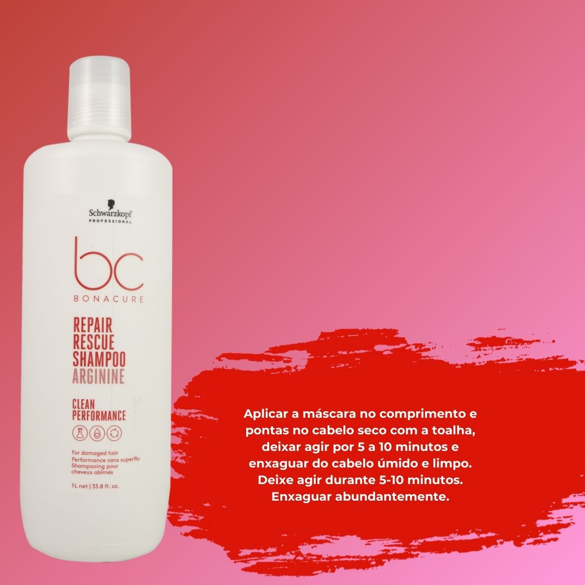 Shampoo Schwarzkopf Repair Rescue 1 Litro