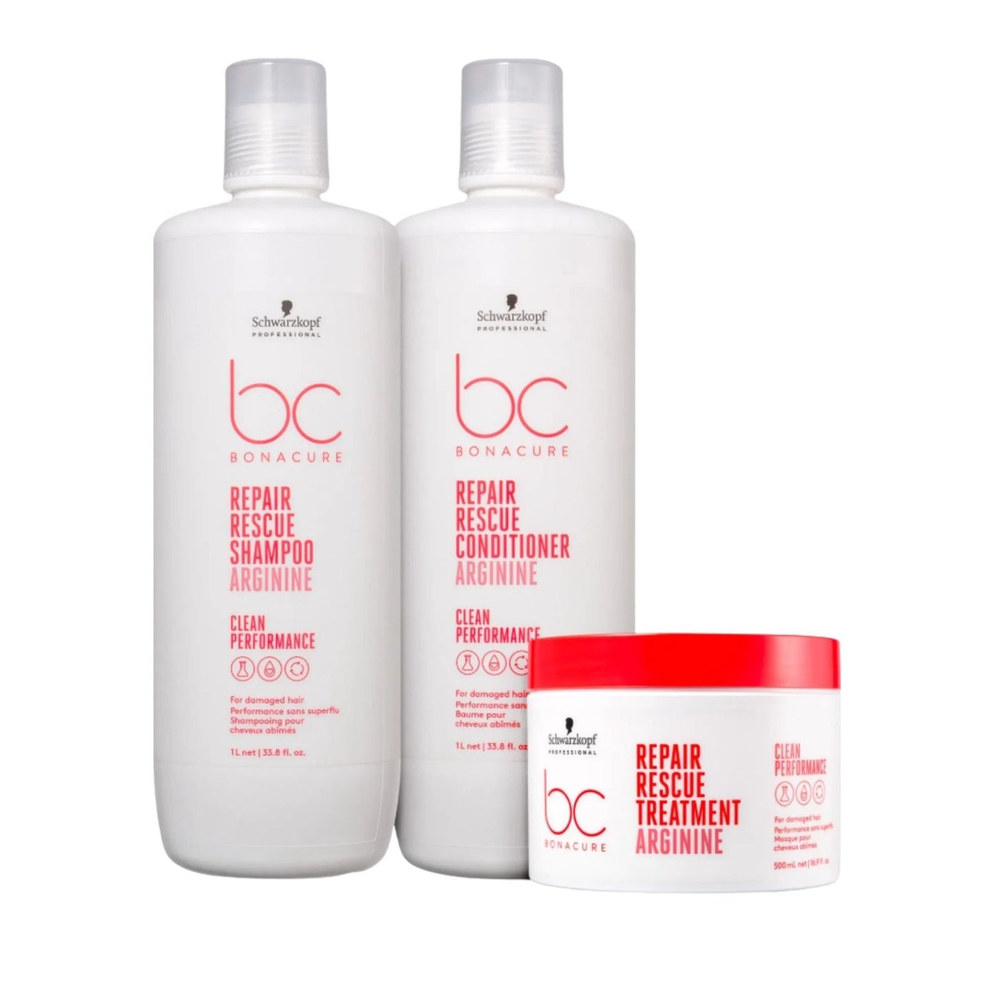 Kit Schwarzkopf Repair Rescue (3 Produtos)