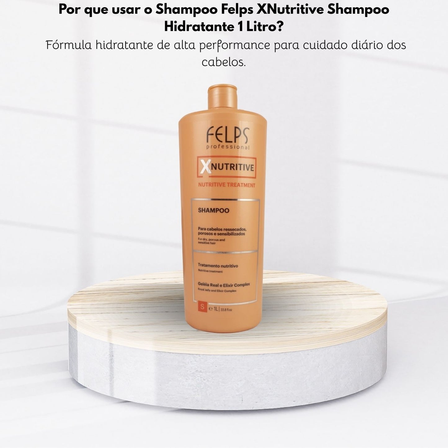 Shampoo Felps XNutritive Shampoo Hidratante 1 Litro