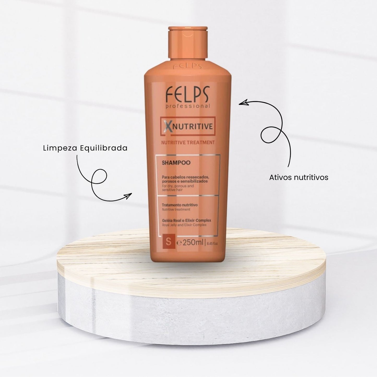 Kit Felps XNutritive Shampoo + Condicionador 250 ml
