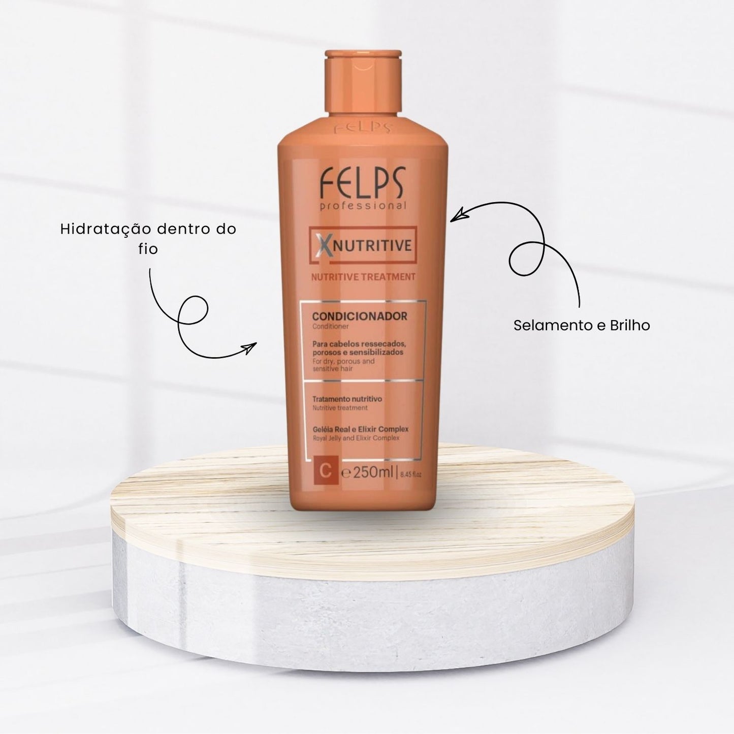 Kit Felps XNutritive Shampoo + Condicionador 250 ml