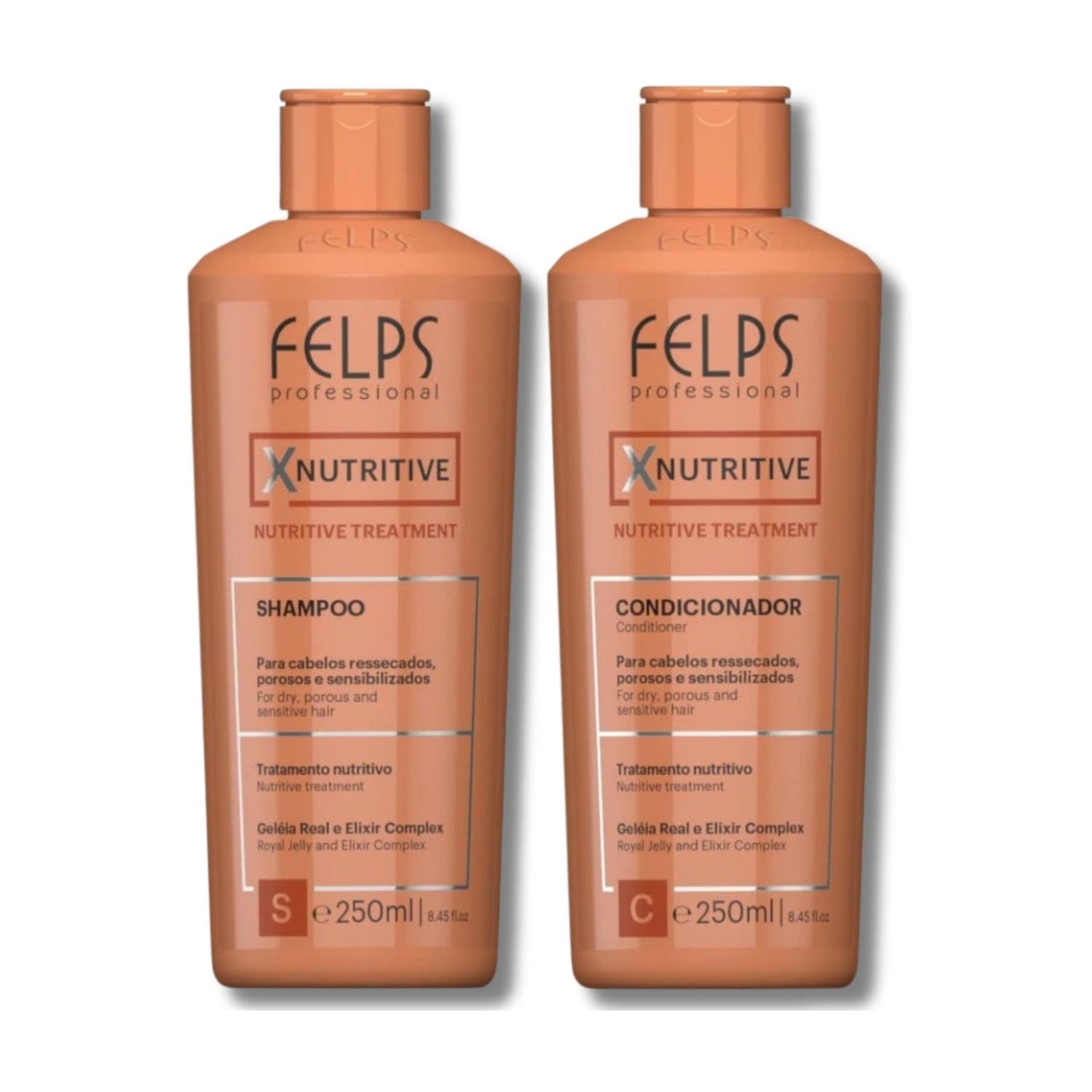 Kit Felps XNutritive Shampoo + Condicionador 250 ml