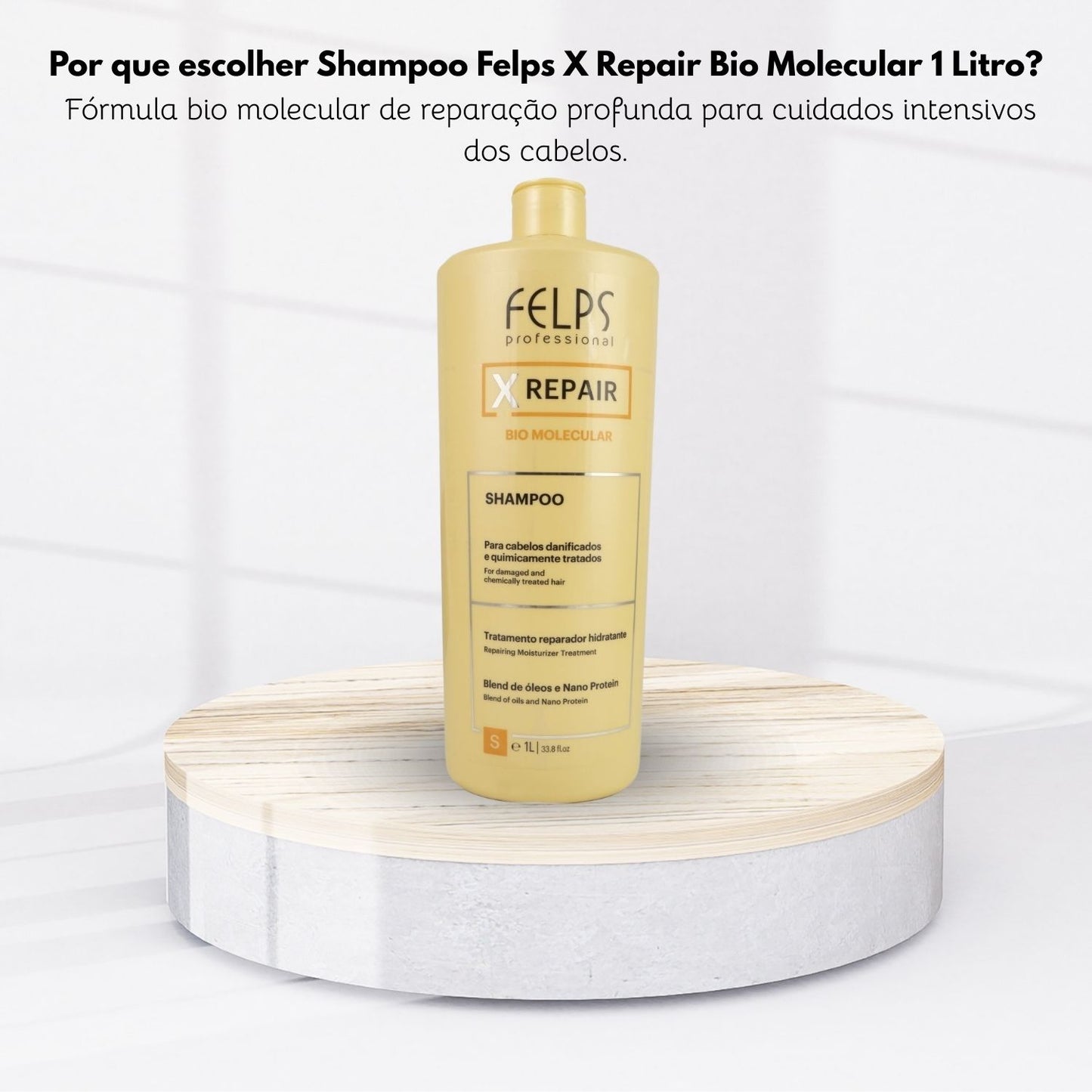 Shampoo Felps X Repair Bio Molecular 1 Litro