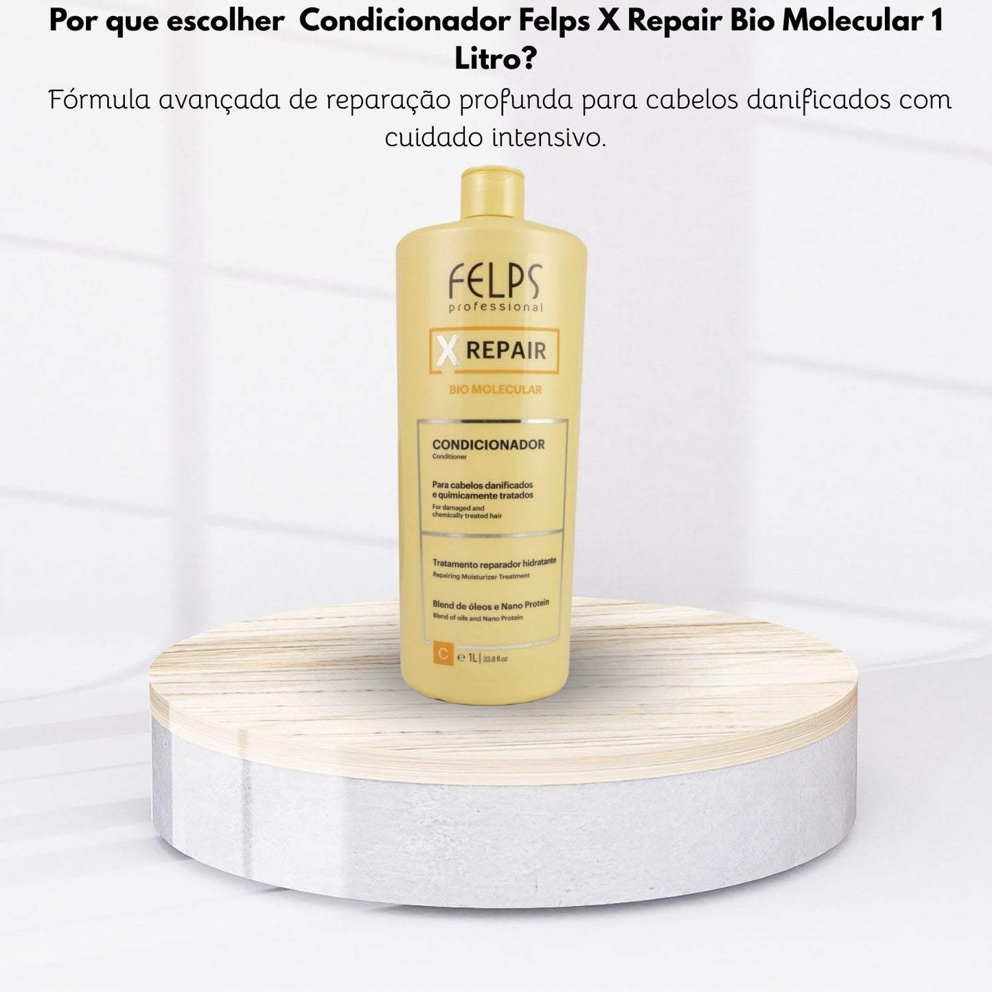 Condicionador Felps X Repair Bio Molecular 1 Litro