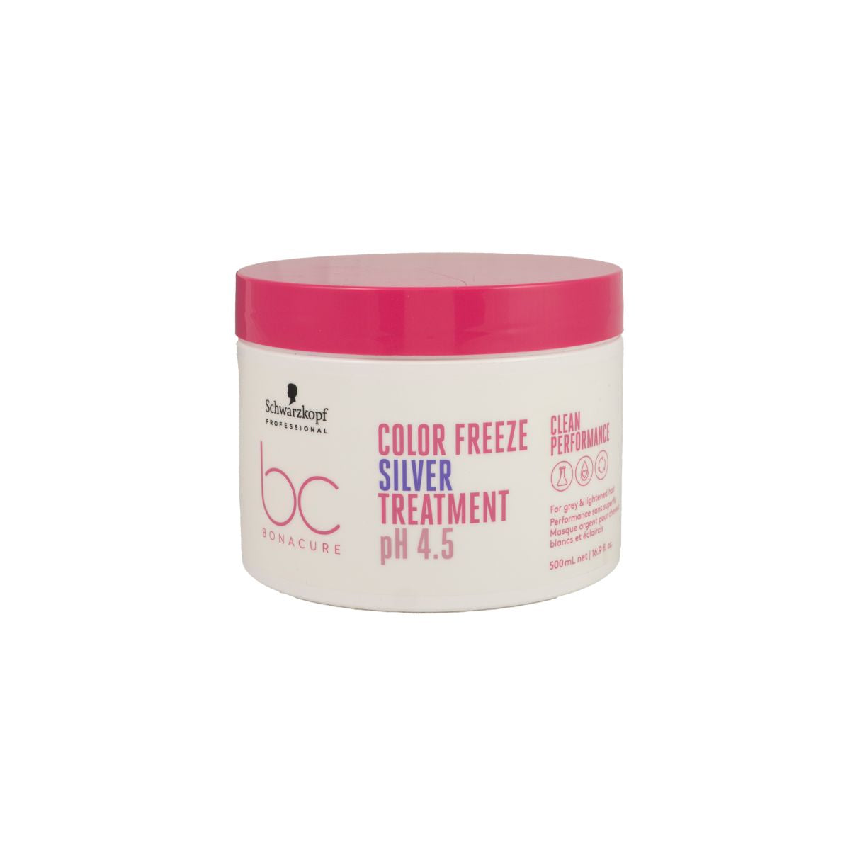 Máscara Schwarzkopf Color Freeze Silver pH 4.5 500 ml
