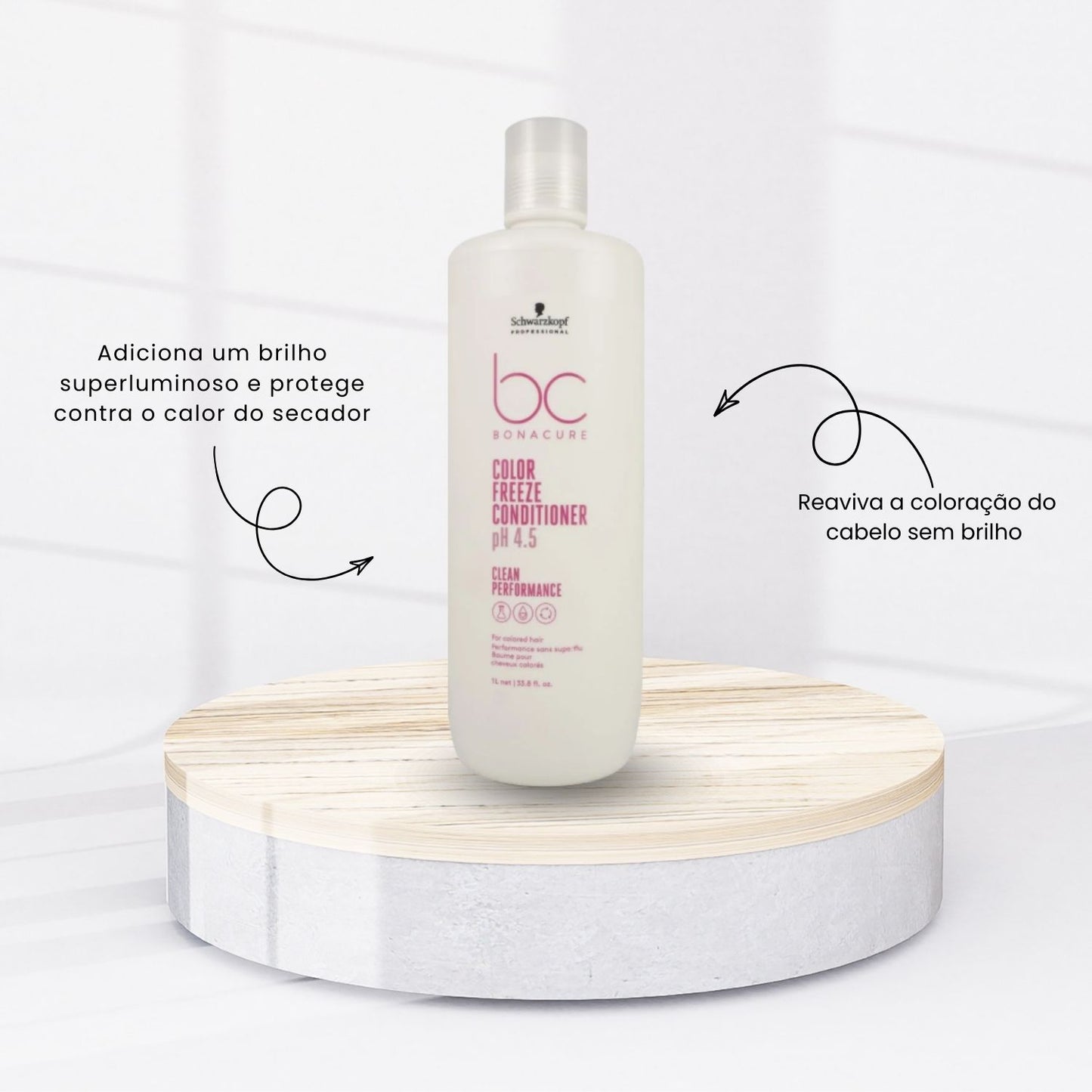 Condicionador Schwarzkopf Color Freeze pH 4.5 1 Litro