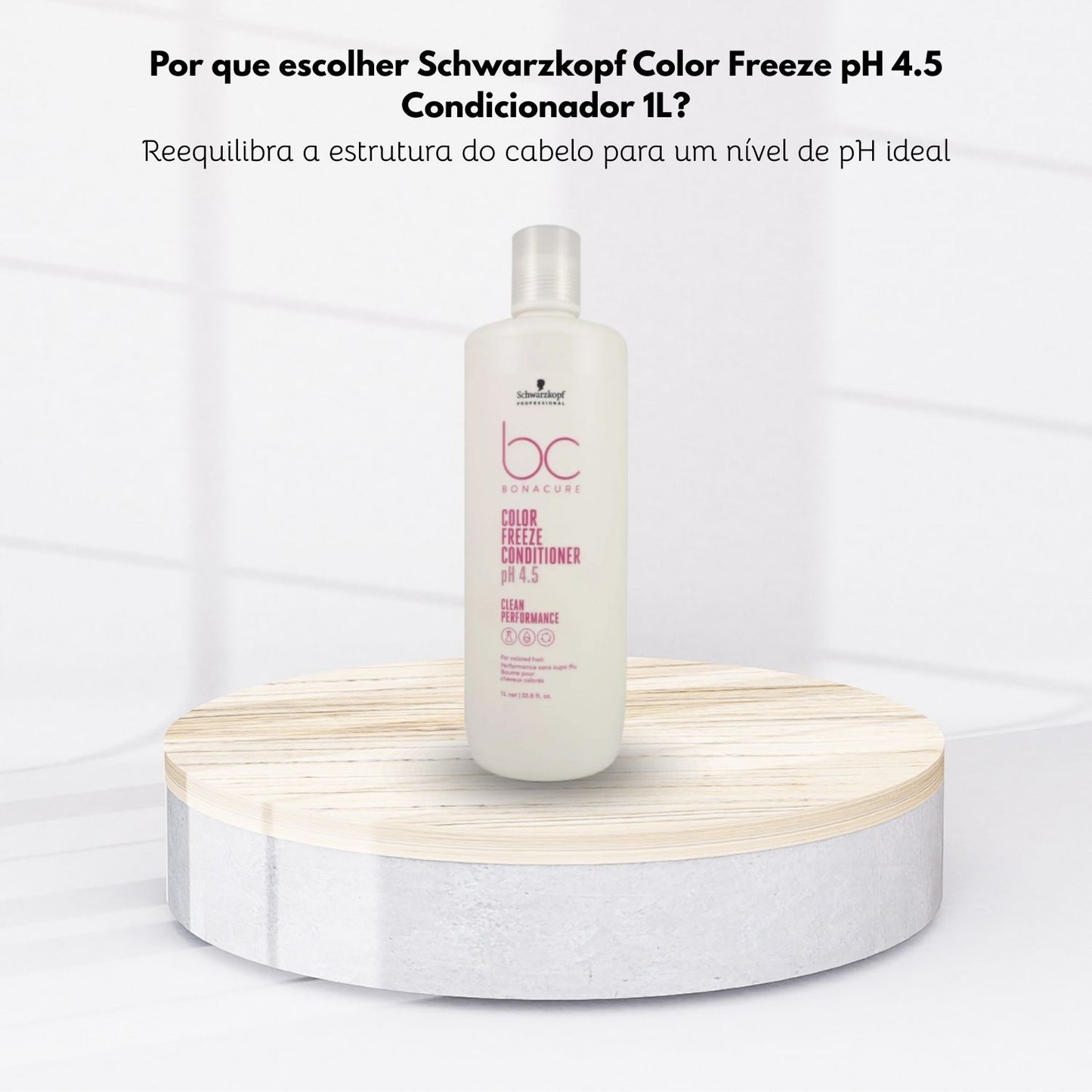 Condicionador Schwarzkopf Color Freeze pH 4.5 1 Litro