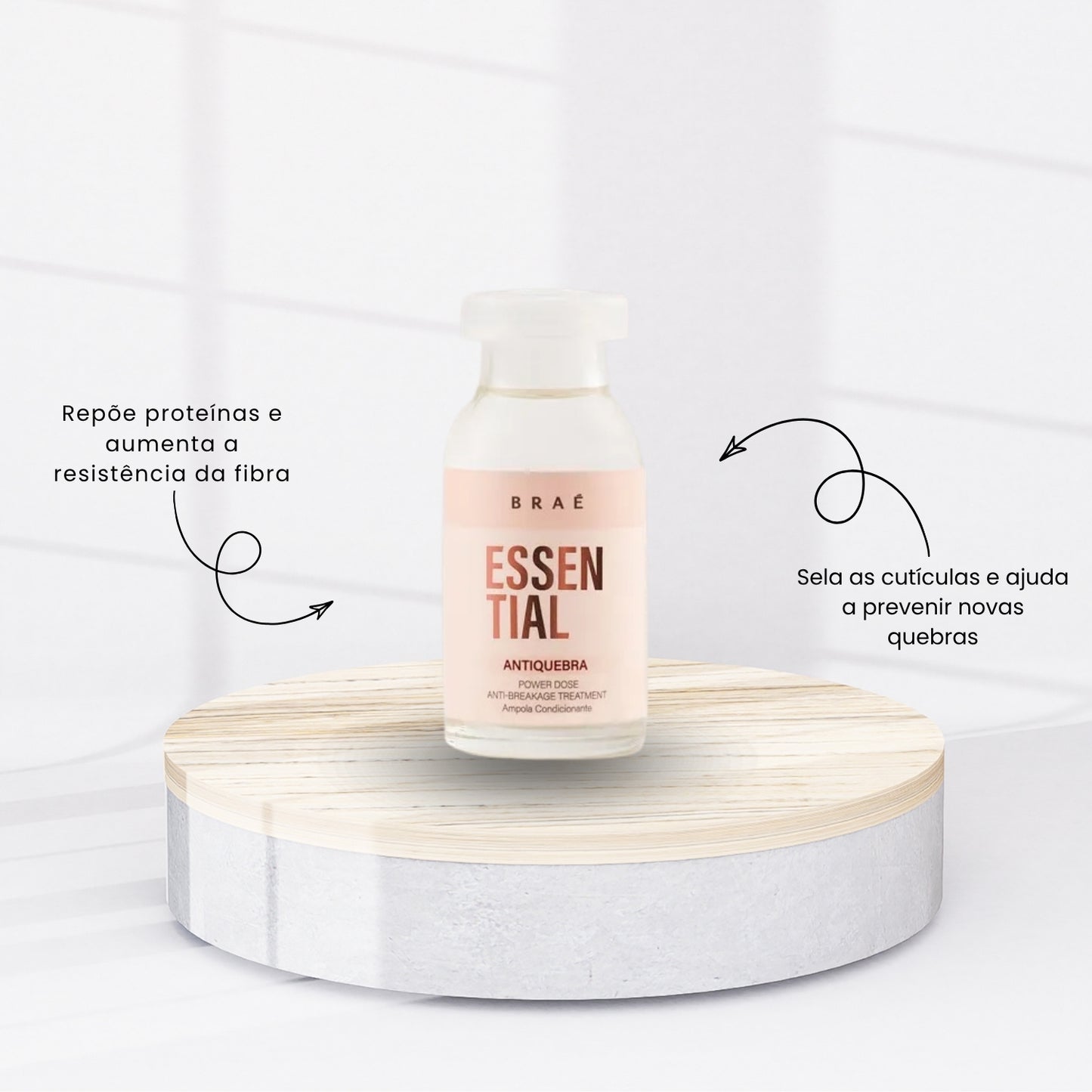 Ampola Braé Essential Antiquebra Power Dose 13 ml