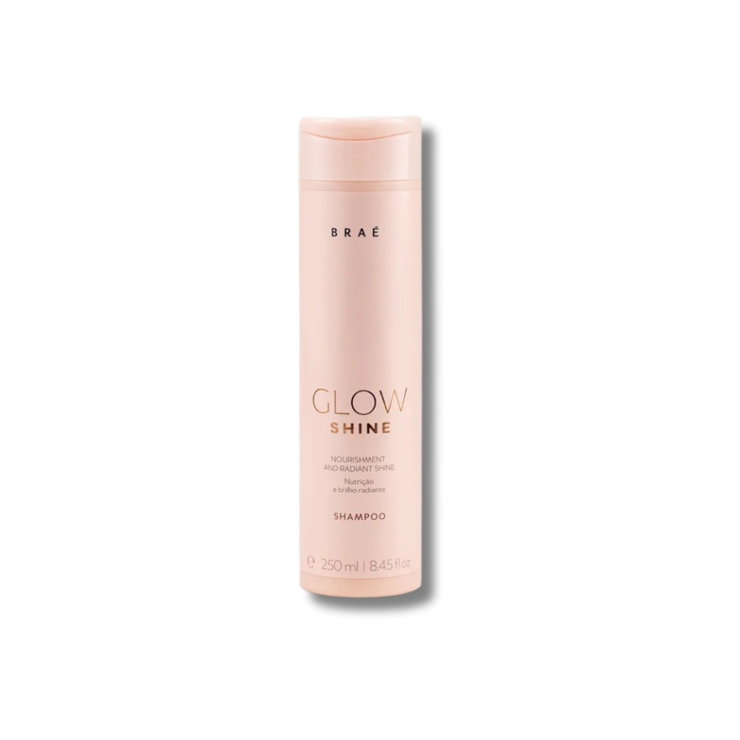 Shampoo Braé Glow Shine Nutrição e Brilho Shampoo Hidratante 250 ml