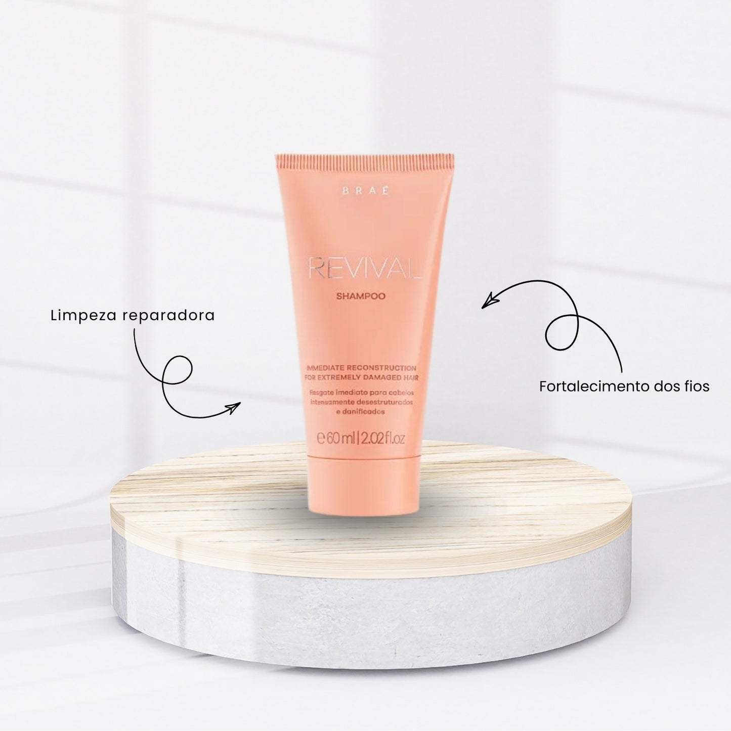 Kit Braé Revival Travel Size (3 Produtos) 60 ml