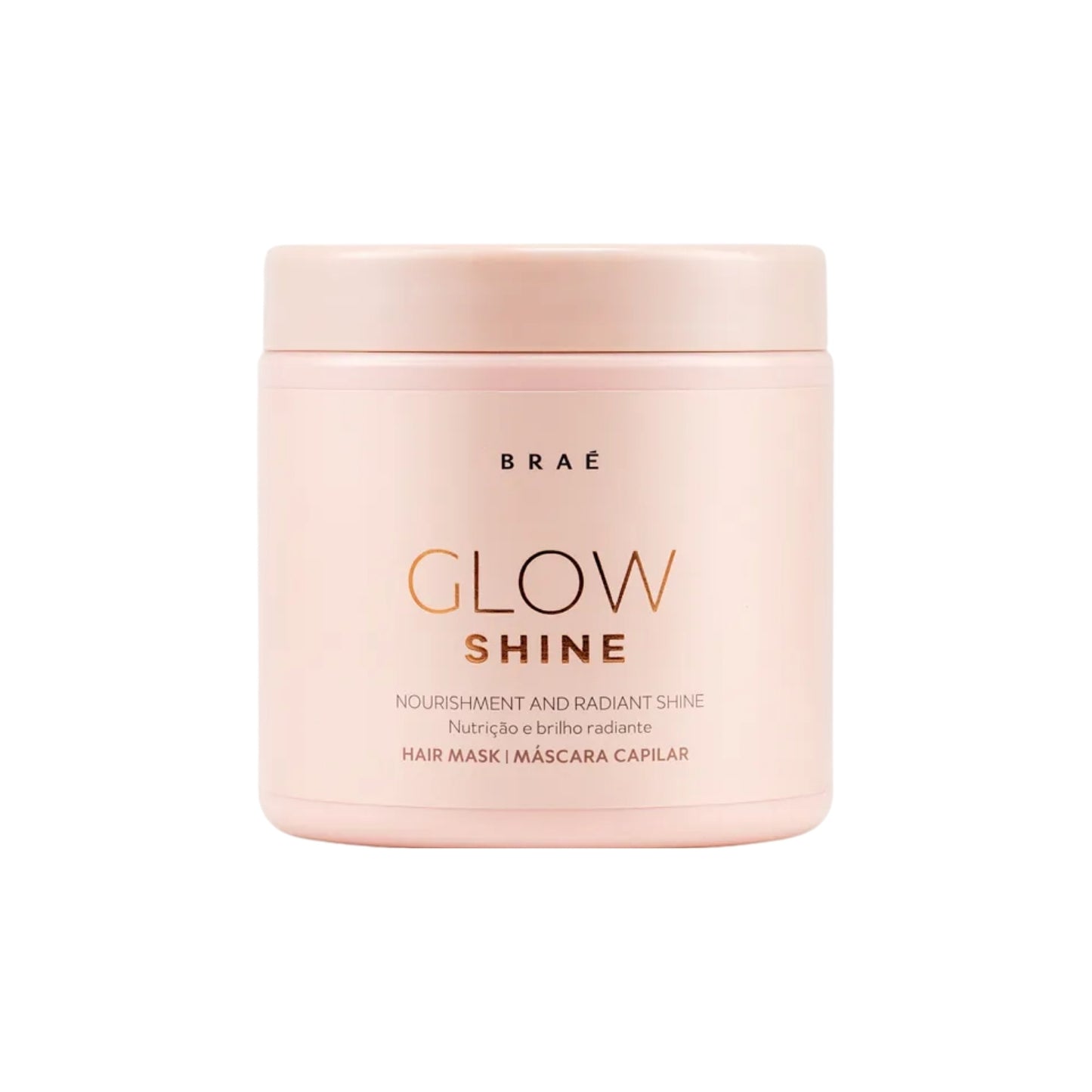 Máscara Braé Glow Shine Máscara de Nutrição e Brilho 500 g