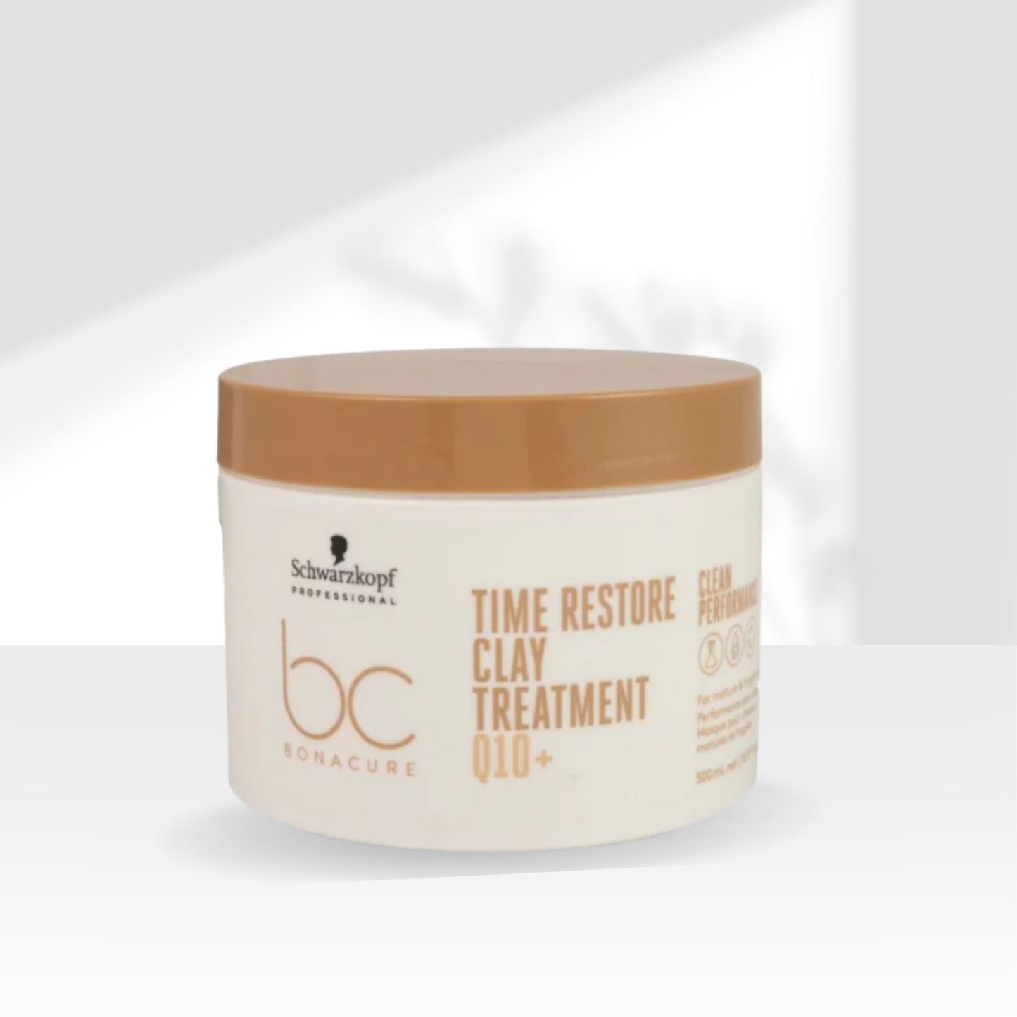 Máscara Schwarzkopf Time Restore Clay Q10+ 500 ml