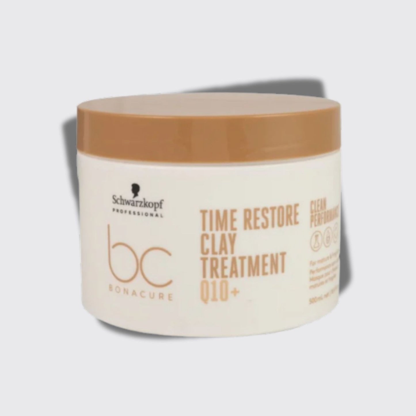 Máscara Schwarzkopf Time Restore Clay Q10+ 500 ml