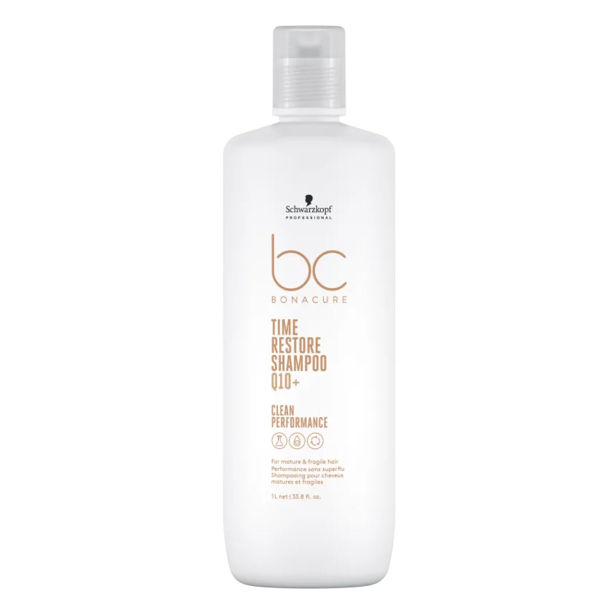 Kit Schwarzkopf Time Restore Q10+ 2 Shampoo 1 Litro