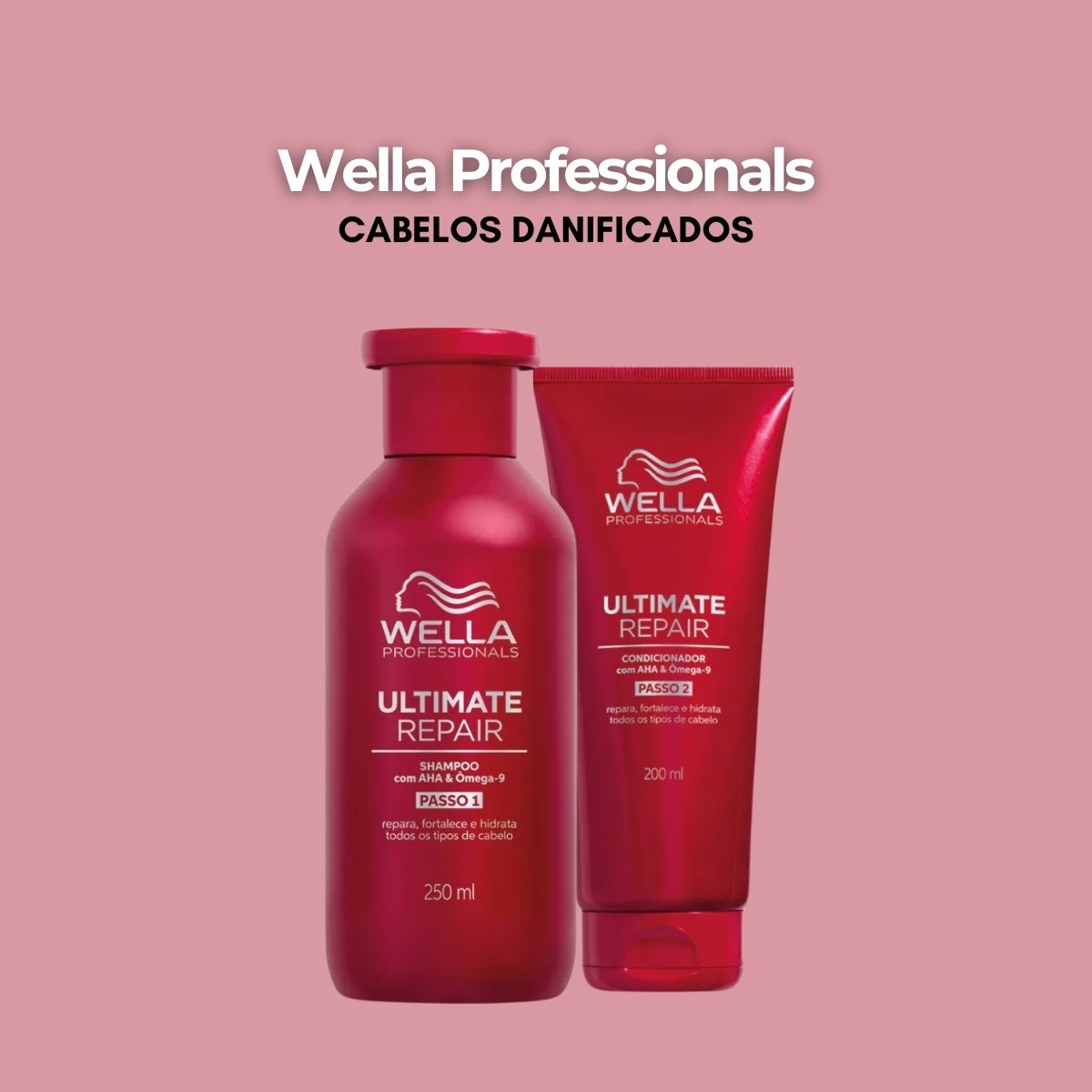 Kit Wella Ultimate Repair Home Care (2 Produtos)