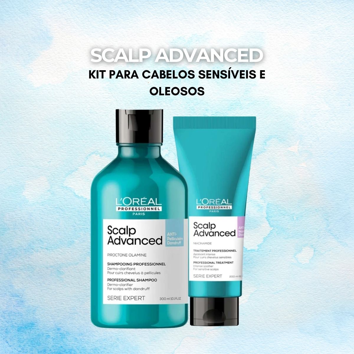 Kit Loreal Scalp Advanced Home Care (2 Produtos)