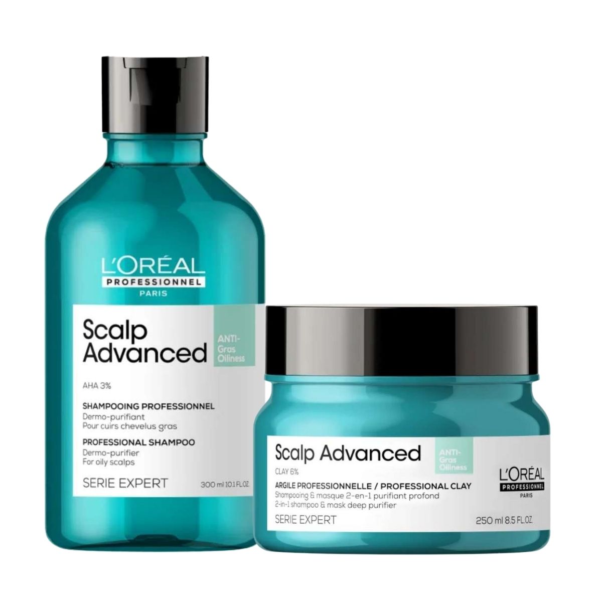 Kit Loreal Scalp Advanced Deep Purifier (2 Produtos)