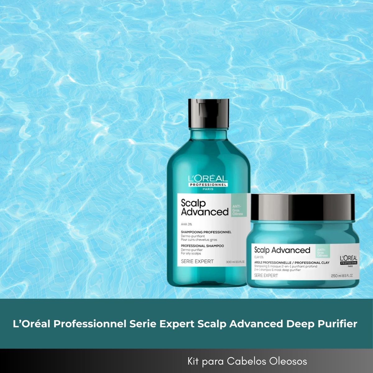 Kit Loreal Scalp Advanced Deep Purifier (2 Produtos)