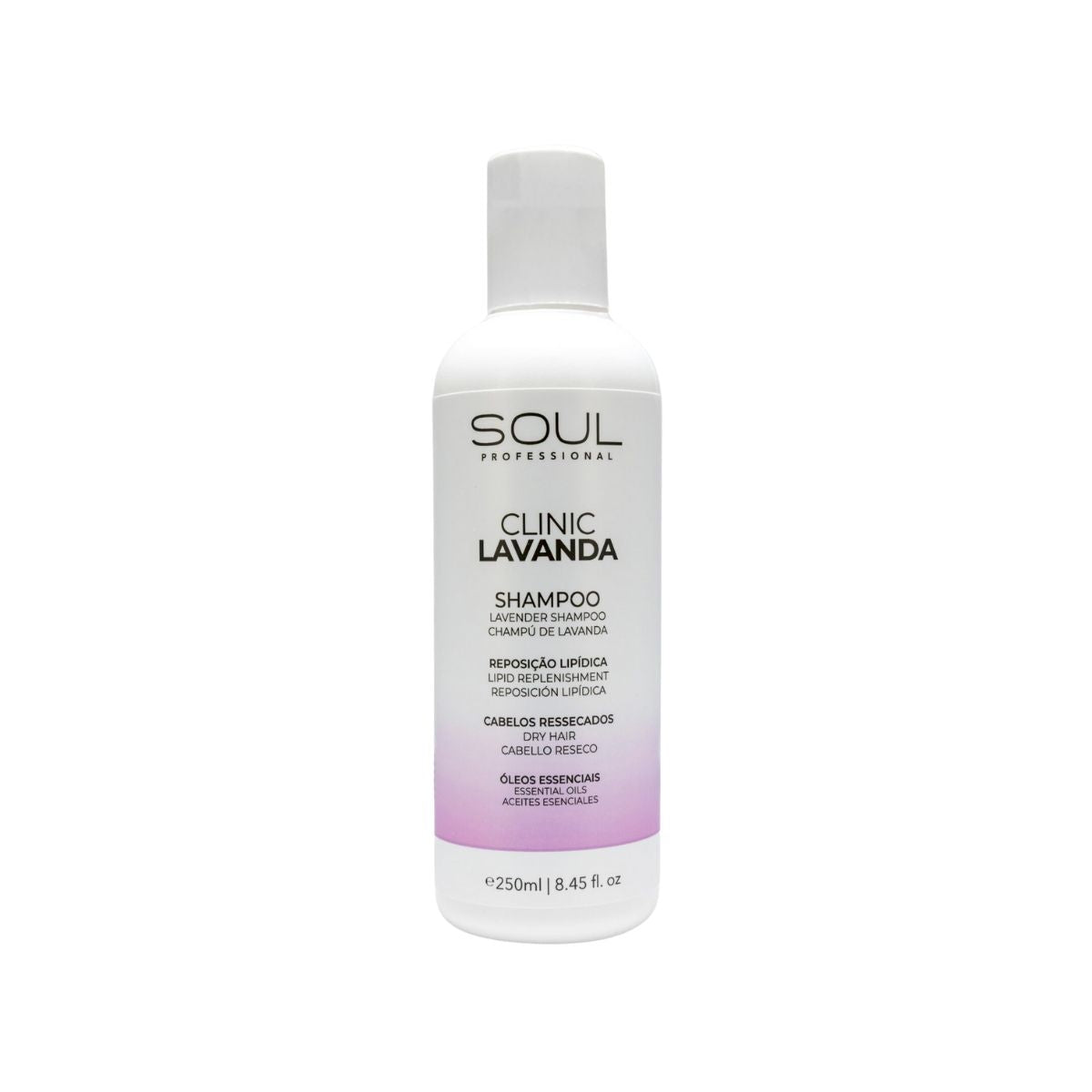 Shampoo Soul Clinic Oleos Essenciais Lavanda 240 ml