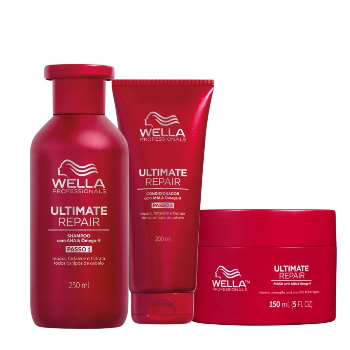 Kit Wella Ultimate Repair Home Care (3 Produtos)