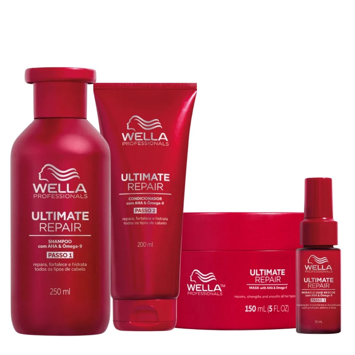 Kit Wella Ultimate Repair Home Care (4 Produtos)