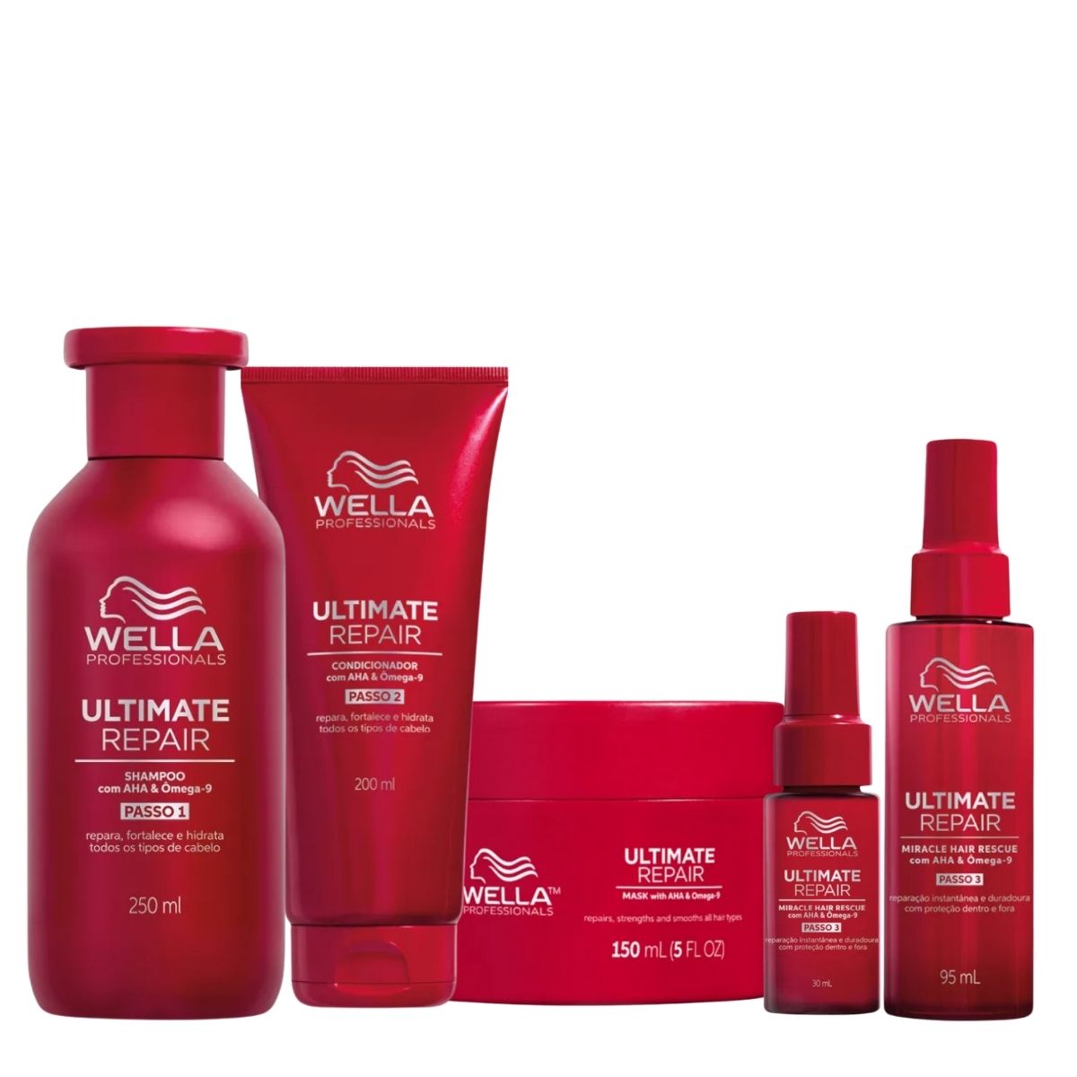 Kit Wella Ultimate Repair Home Care (5 Produtos) – Doce Beleza