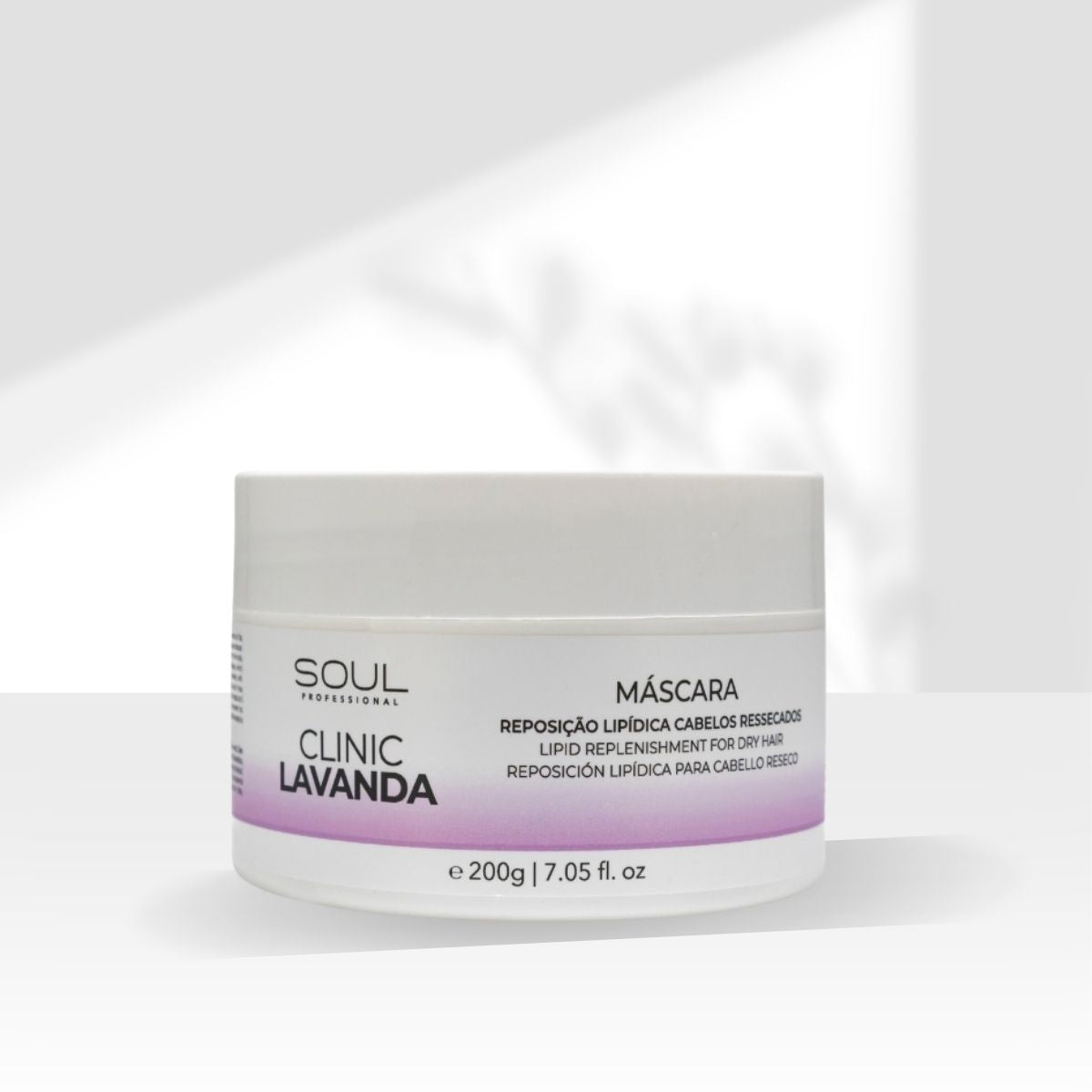 Máscara Soul Clinic Oleos Essenciais Lavanda 200 g