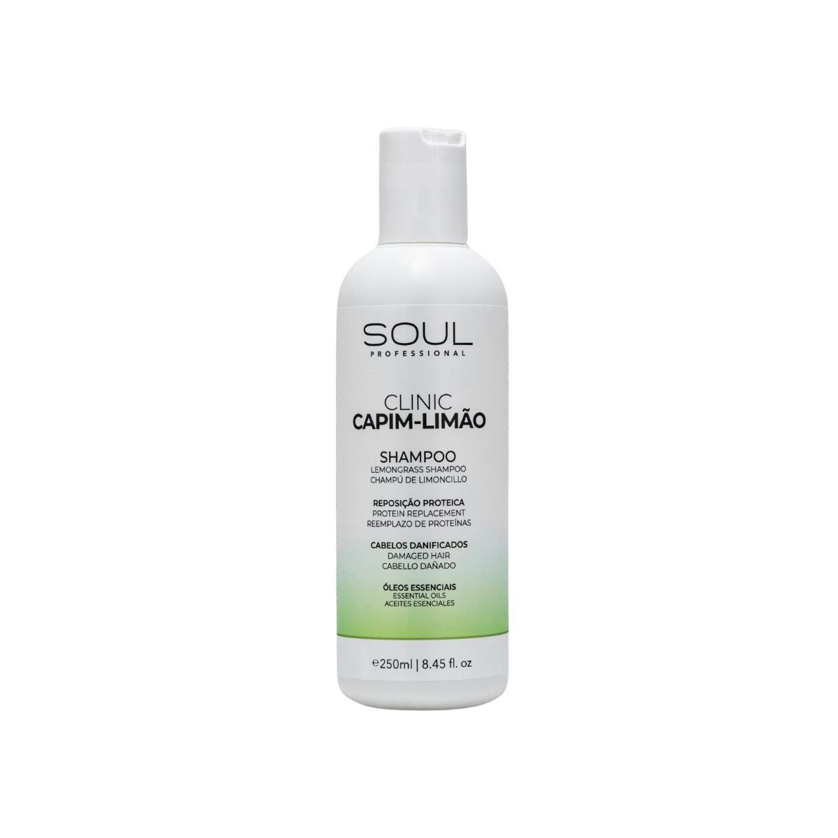 Shampoo Soul Clinic Oleos Essenciais Capim Limão 240 ml